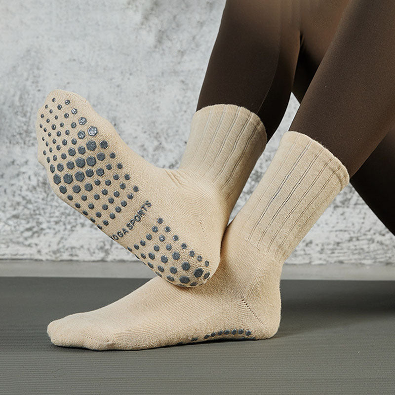 Crew Anti-Slip Grip Socks (Lines Sense)