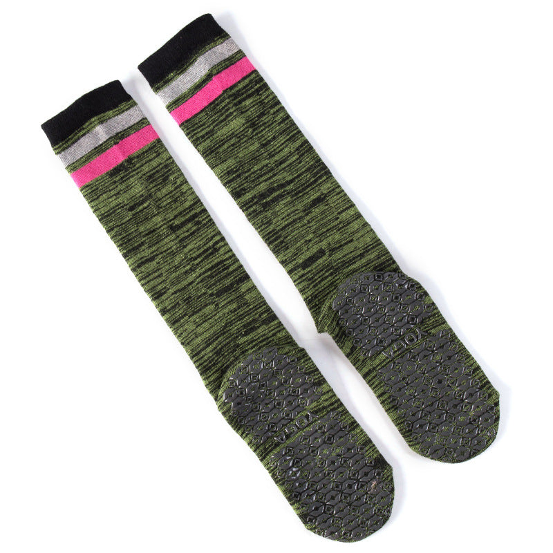 Long Tube Anti-Slip Grip Socks (Blended)