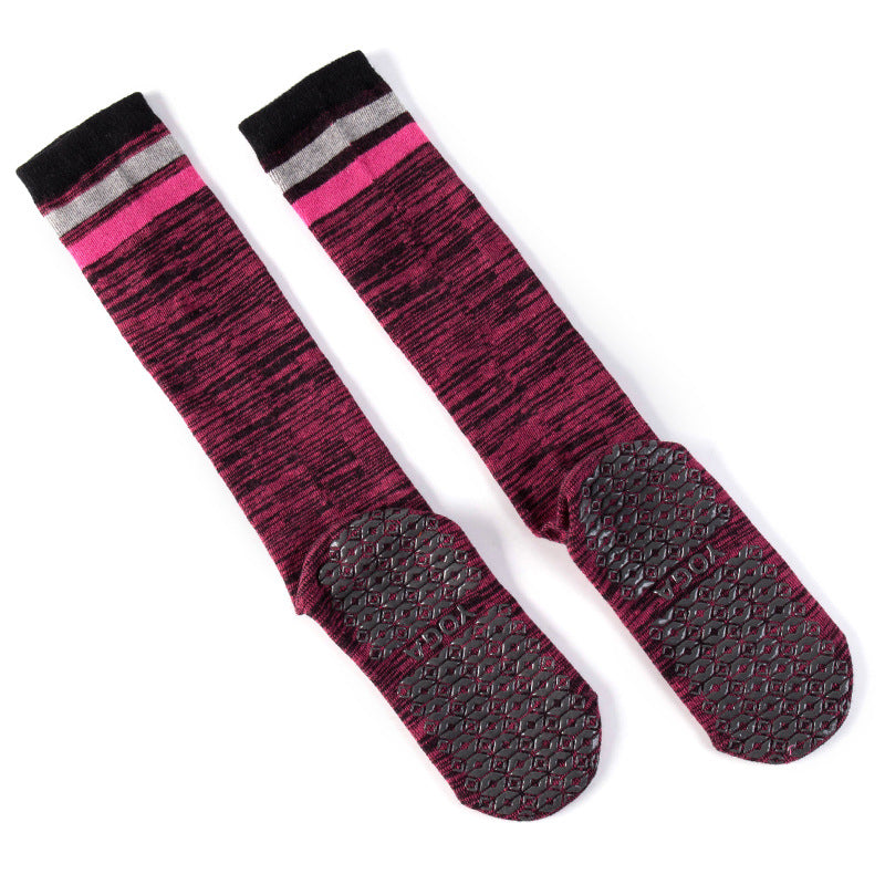 Long Tube Anti-Slip Grip Socks (Blended)