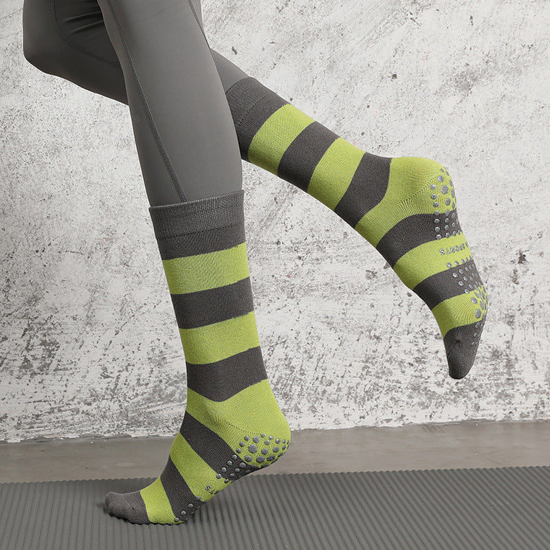 Crew Anti-Slip Grip Socks (Broad Stripe)