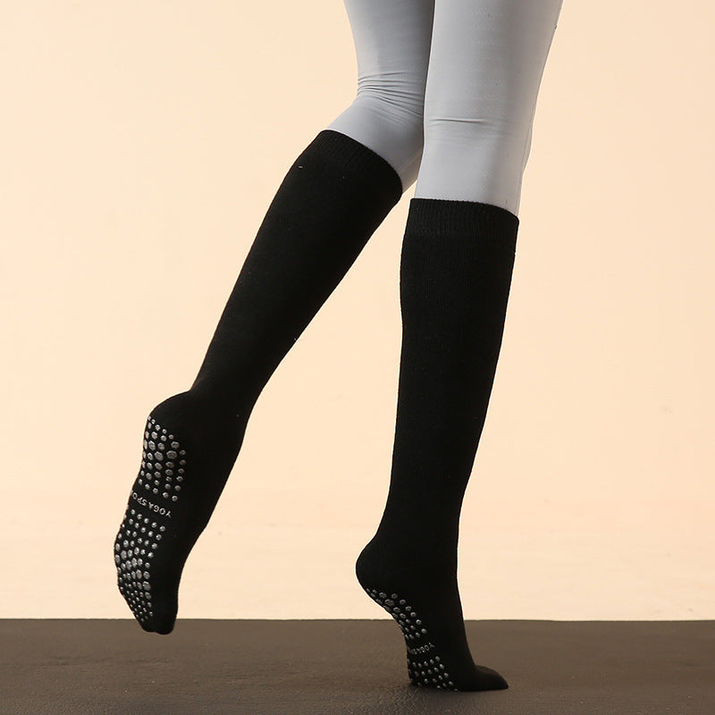 Long Tube Anti-Slip Grip Socks (Full Terry)