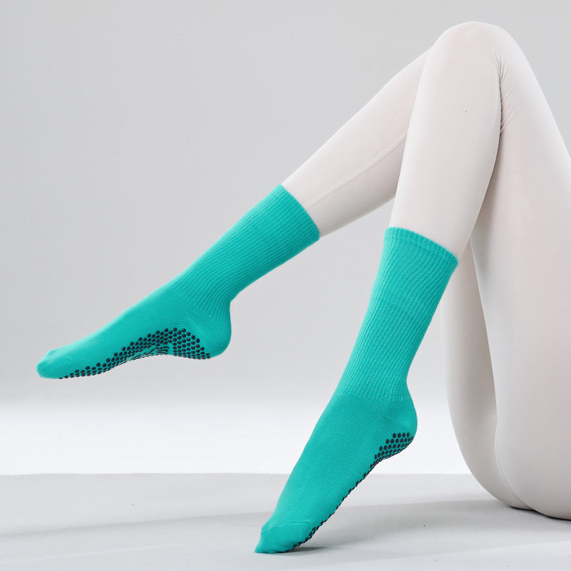 Crew Non-Slip Grip Socks (Intense Hue)