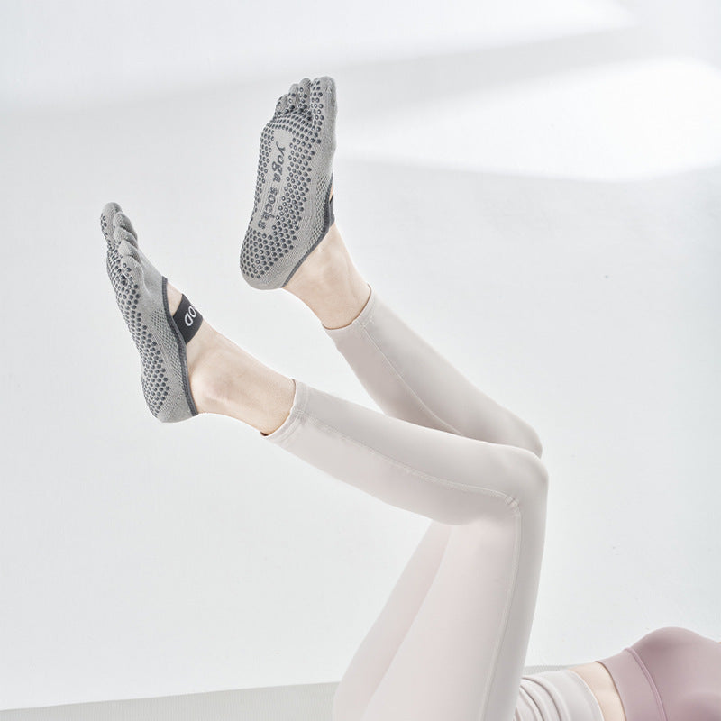 Ballet Anti-Slip Grip Socks (Single Strap)