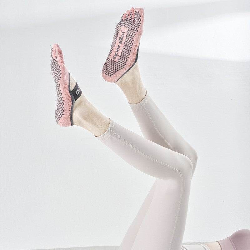 Ballet Anti-Slip Grip Socks (Single Strap)