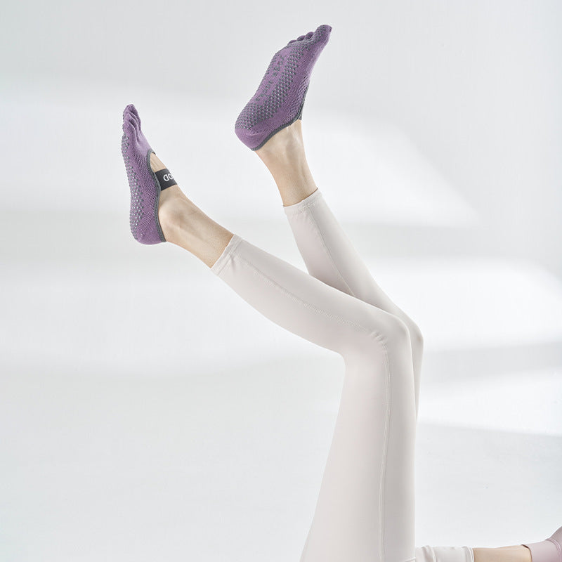 Ballet Anti-Slip Grip Socks (Single Strap)