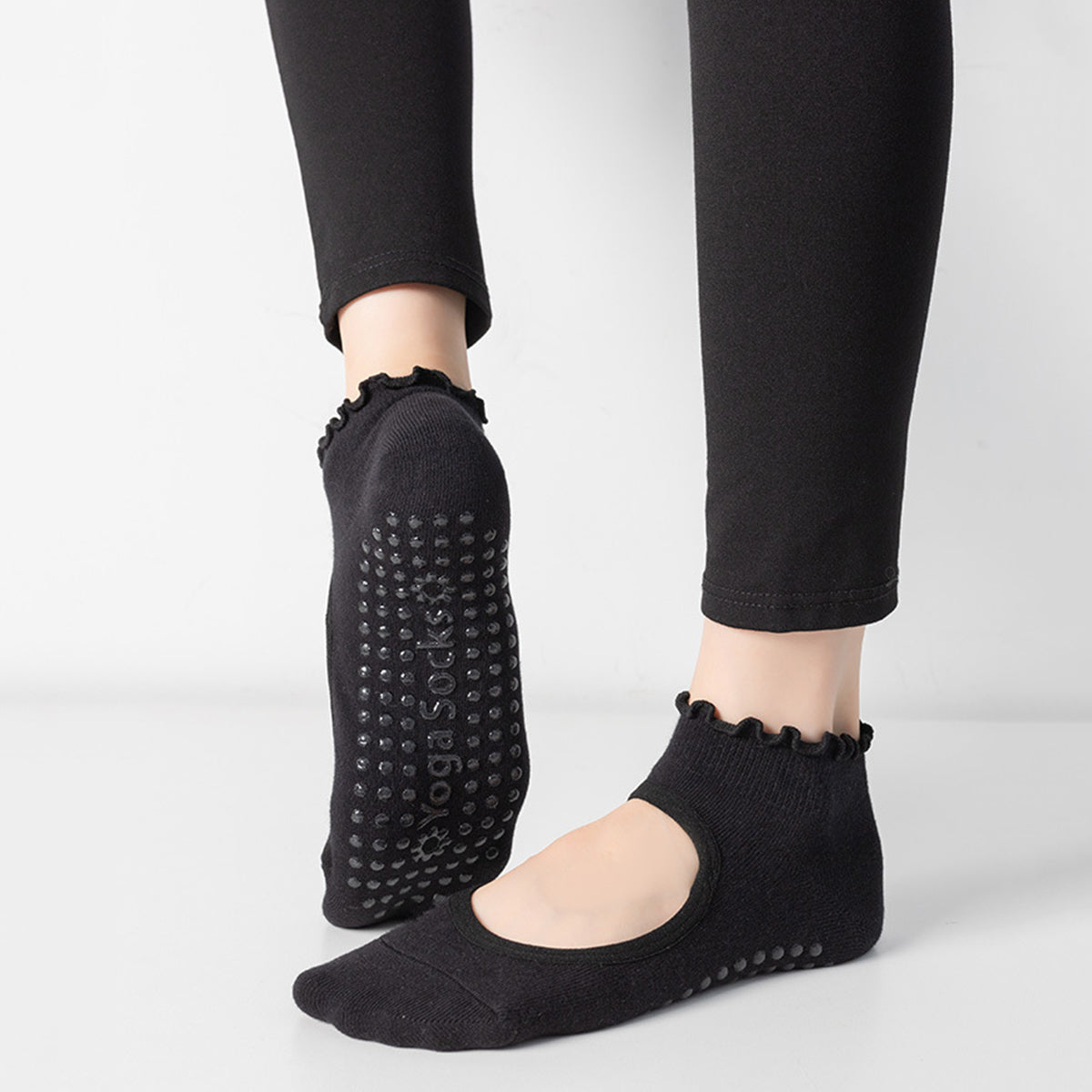 Ballet Anti-Slip Grip Socks (Stringy Selvedge)