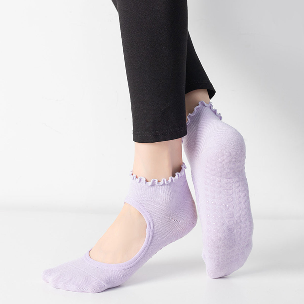 Ballet Anti-Slip Grip Socks (Stringy Selvedge)