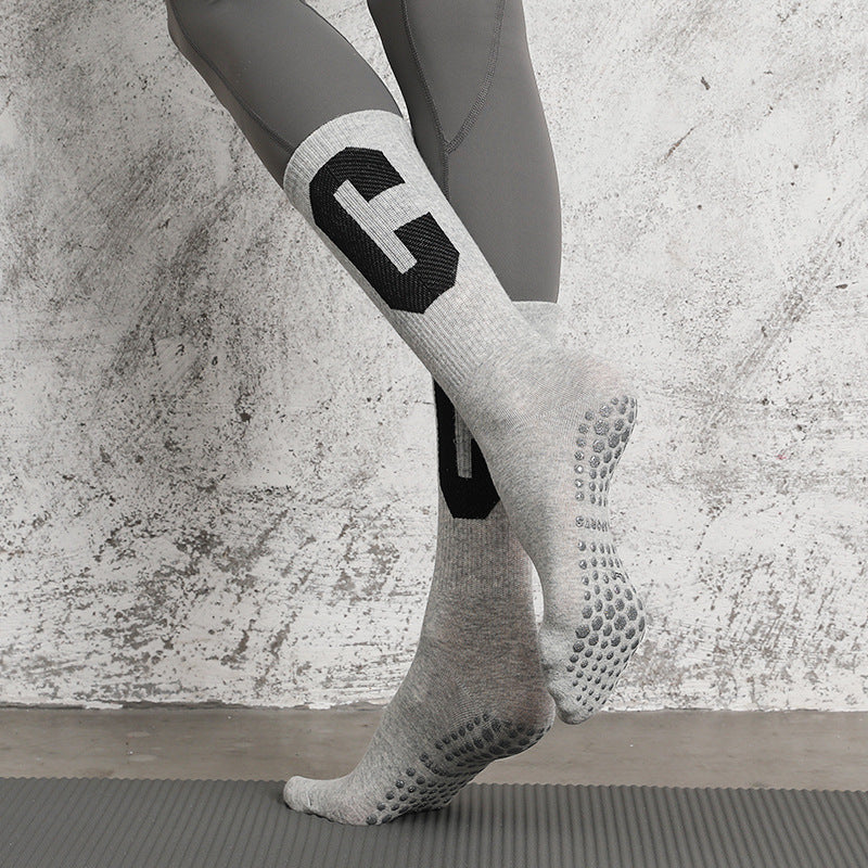 Fashion Yoga Sports Socks Grey
