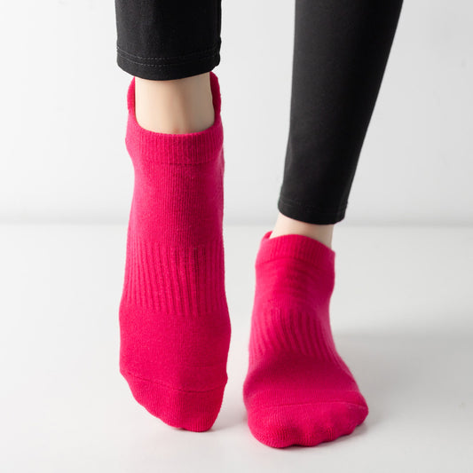 Full Toe Grip Socks Rosy