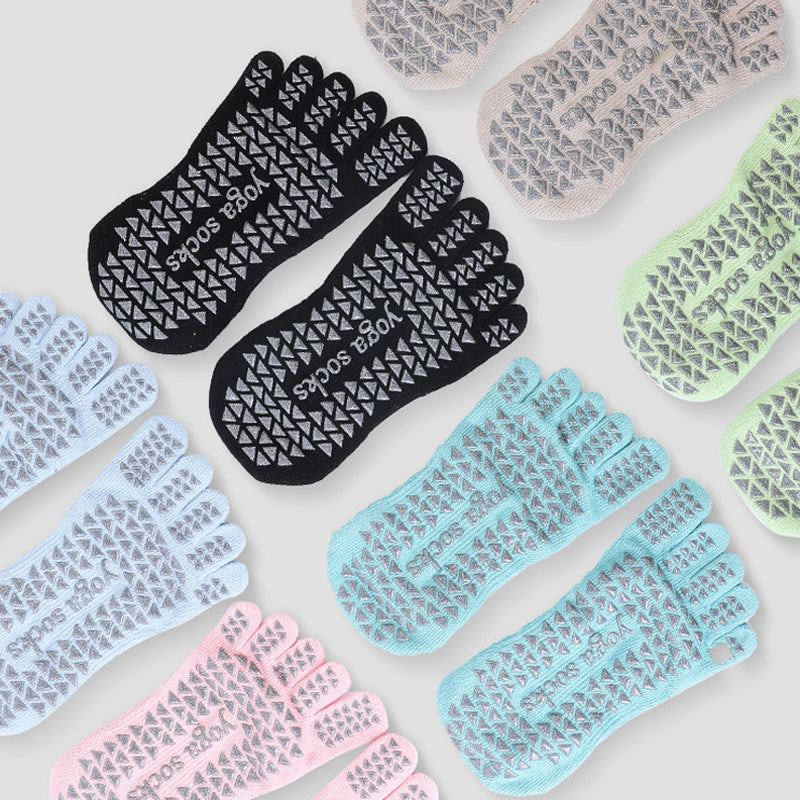 Five Toe Yoga Grip Socks Series 