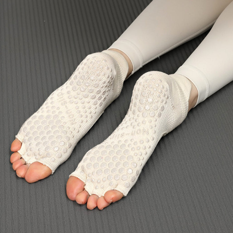 Open Toe Non Slip Socks With Environmental Grip Sole