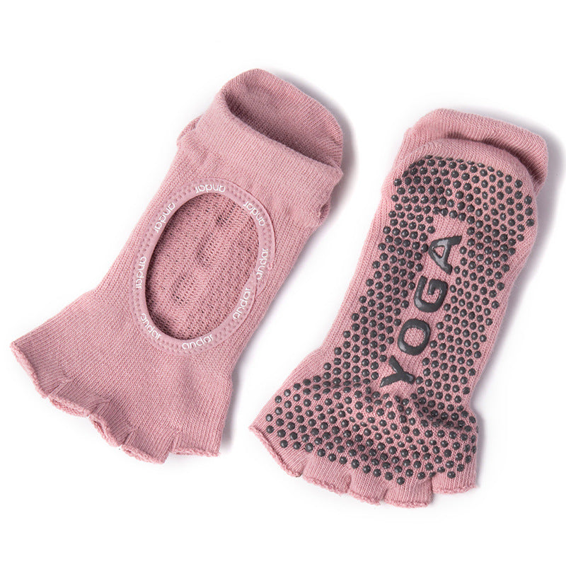Non Slip Yoga Sports Socks Pink
